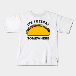 Taco Tuesday Kids T-Shirt